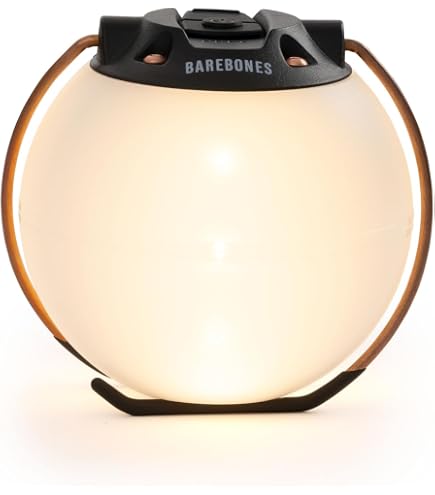 Barebones Outpost Lantern - Vintage White, Vintage-Inspired